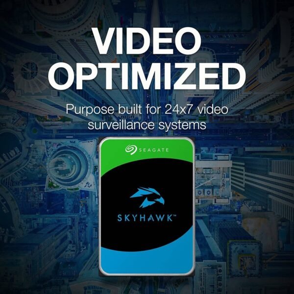 Seagate 8TB SkyHawk AI 7200 rpm SATA III 3.5" Internal Surveillance HDD