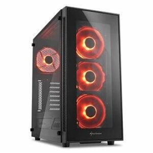 Sharkoon TG5 RED ATX Gaming Case