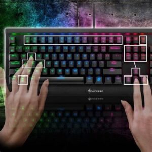 Sharkoon SKILLER MECH SGK3 BLUE (US- LAYOUT) Gaming Keyboard