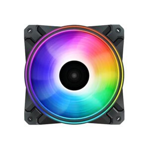 DeepCool CF120 Plus 3 Pack RGB 120mm Fans Black