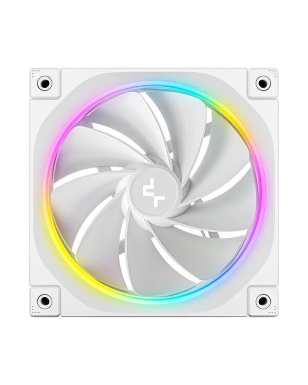 DeepCool FL12 PWM ARGB 120mm Gaming Case Fan Reverse White