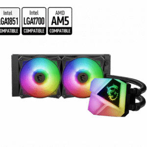 Msi Mag CoreLiquid C240 240mm ARGB CPU Liquid Cooler