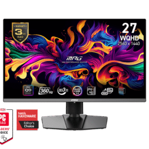 Msi Modern MD2412PW 24" FHD(1920 x 1080) Monitor, 1MS, 100Hz, HDMI, USB-C, Height/Tilt/Swivel/Pivot