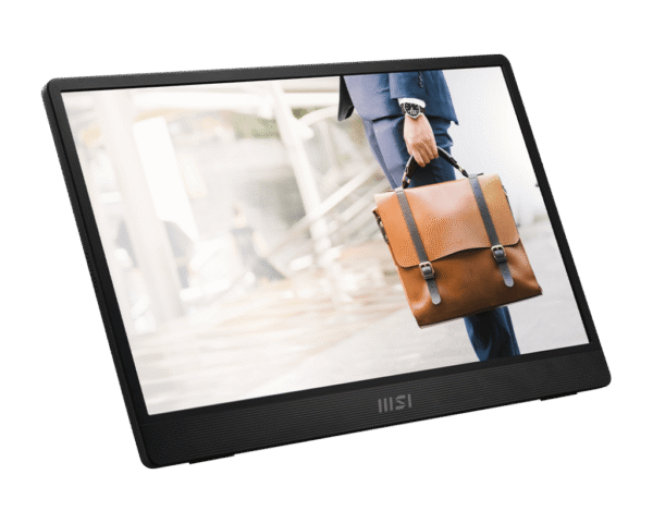 Msi Pro MP161 E2U 15.6" Full HD Portable Monitor Black