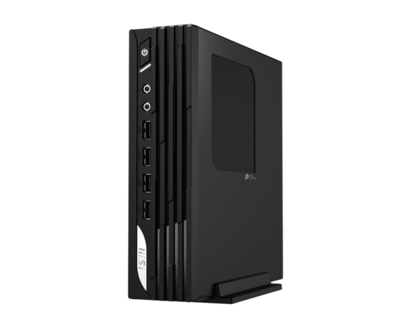 MSI PRO DP21 Barebone Desktop PC, Intel Core i3-13100, Intel H610 Chipset, 2x DDR4 SODIMM RAM Slot, 1x M.2 SSD Slot