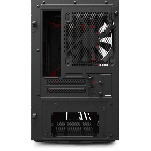 NZXT H210 Mini-ITX PC Black/Red Gaming Case