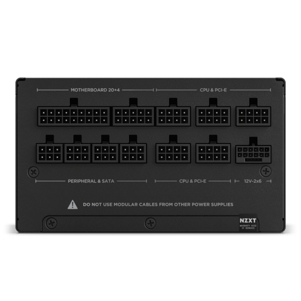 NZXT C1200 Gold ATX 3.1 Fully Modular Low-Noise Power Supply