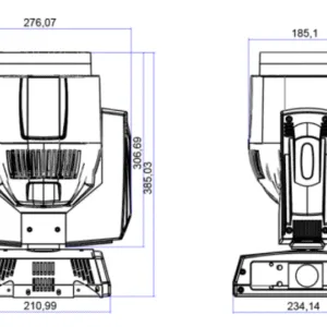 Stellar MH Wash 150 W Pixel Moving Head