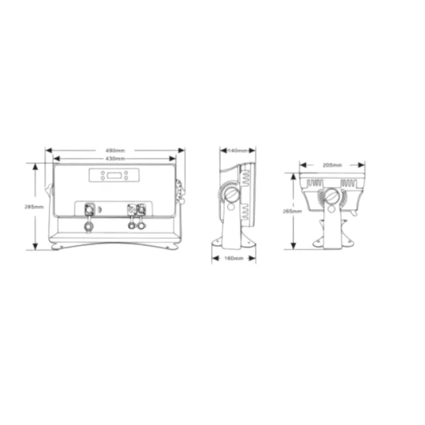 Stellar Strobe RGBW  Outdoor 1320x0.8W RGBW LED Strobe Light | 120° Beam, DMX512, IP65 Rated