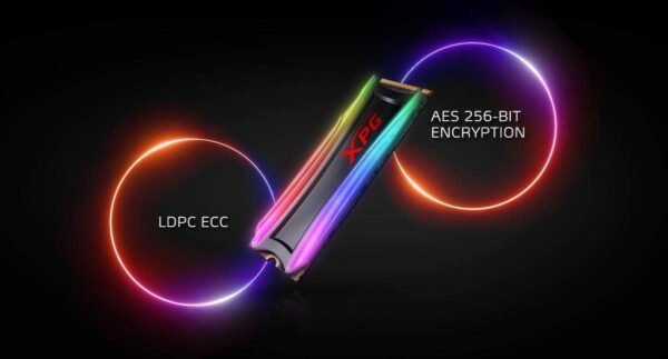 Adata XPG SPECTRIX S40G RGB 256GB PCIe Gen3x4 M.2 NVME SSD