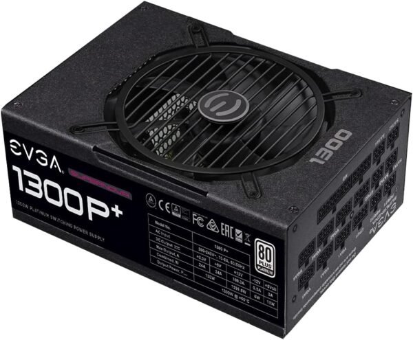 EVGA SuperNOVA 1300 P+ 80 Plus Platinum 1300W Fully Modular Power Supply