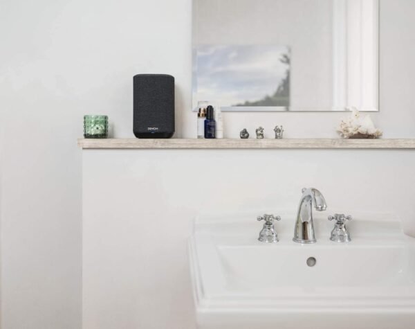 Denon Home 150BKE2 Wireless Wi-Fi Speaker with HEOS Built-In, Bluetooth & AirPlay 2 - Black