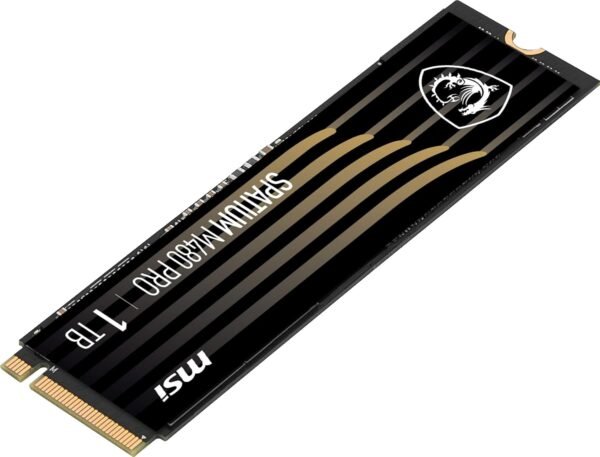 MSI Spatium S78-440L1G0-P83 M480 Pro PCIe 4.0 NVMe M.2 1TB SSD
