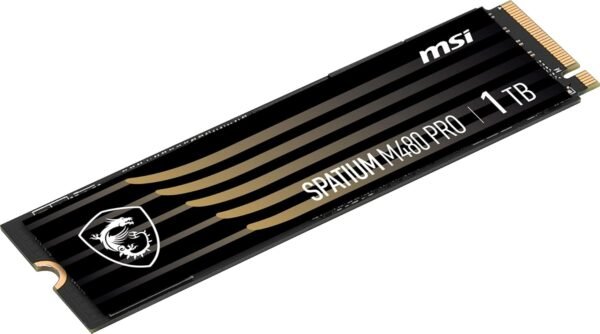 MSI Spatium S78-440L1G0-P83 M480 Pro PCIe 4.0 NVMe M.2 1TB SSD