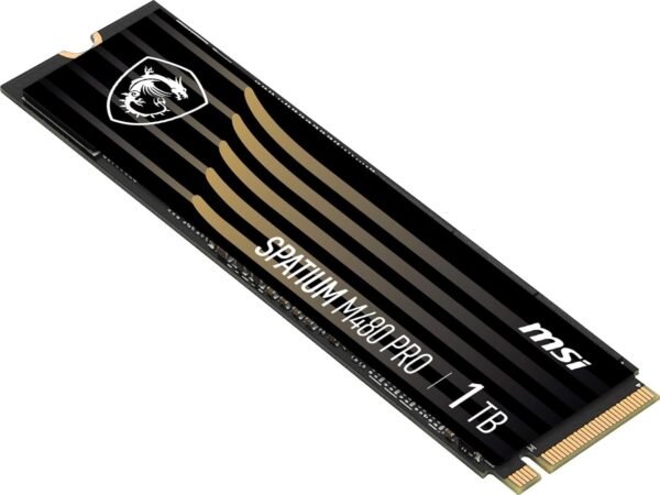 MSI Spatium S78-440L1G0-P83 M480 Pro PCIe 4.0 NVMe M.2 1TB SSD