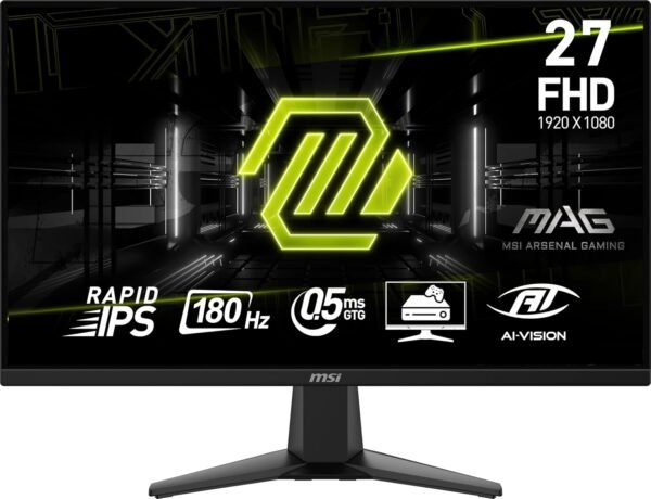 Msi MAG 275F 27-inch FullHD IPS 180hz 0.5ms Gaming Monitor Black