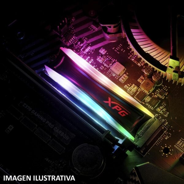 Adata XPG SPECTRIX S40G RGB 256GB PCIe Gen3x4 M.2 NVME SSD