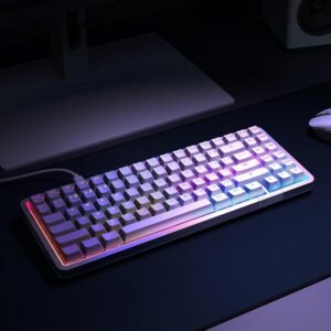 Nzxt Function Elite MiniTKL Wired Magnetic RGB Gaming Keyboard  White