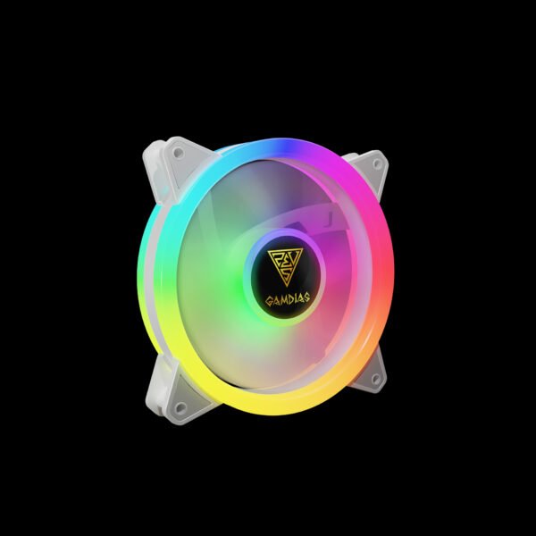 Gamdias AEOLUS M2 1204R Elite 3-Pack 120mm RGB Cooling Fan
