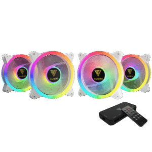 Gamdias AEOLUS M2 1204R Elite 3-Pack 120mm RGB Cooling Fan