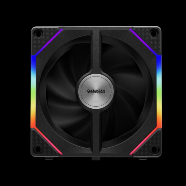 Gamdias Cabless 120mm ARGB PWM Cooling Fan