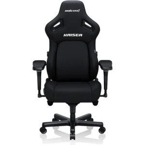 AndaSeat Kaiser 4 Series Premium Gaming Chair XL Size, Linen Fabric, Black