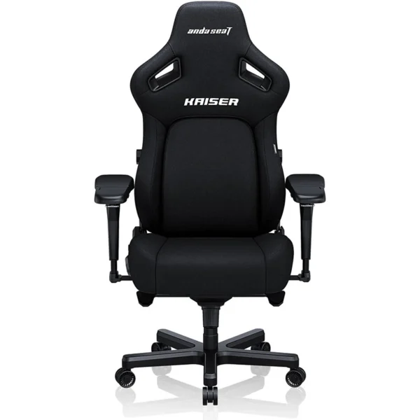 AndaSeat Kaiser 4 Series Premium Gaming Chair XL Size, Linen Fabric, Black