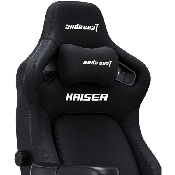 AndaSeat Kaiser 4 Series Premium Gaming Chair XL Size, Linen Fabric, Black