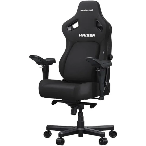 AndaSeat Kaiser 4 Series Premium Gaming Chair XL Size, Linen Fabric, Black