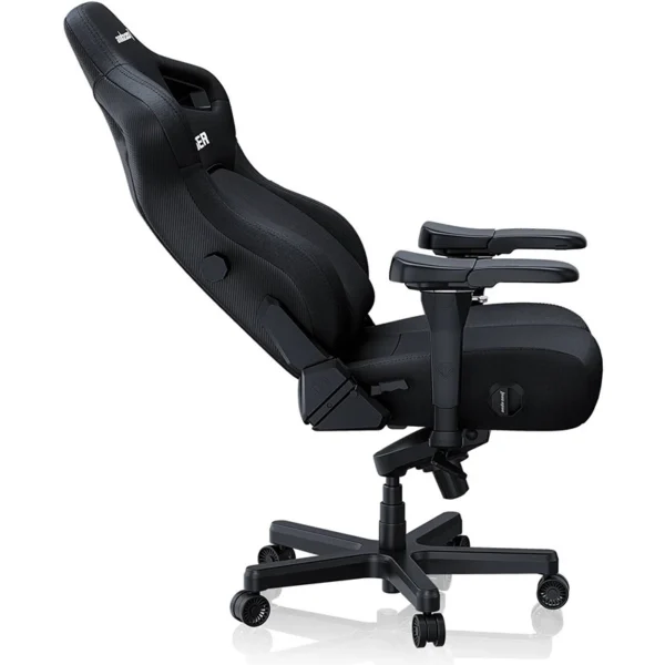 AndaSeat Kaiser 4 Series Premium Gaming Chair XL Size, Linen Fabric, Black
