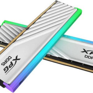 XPG AX5U5600C468G-DTLABRWH Lancer  Blade RGB 16GB (2x8GB) 5600MHz C46 DDR5 DRAM Memory - White