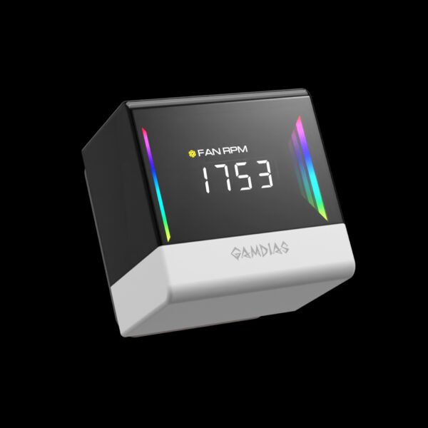 Gamdias CHIONE E4 240mm AIO CPU Liquid Cooler White