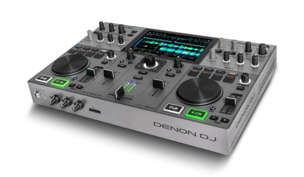 Denon DJ Prime GO+ Portable Standalone DJ System with Built-in Battery, Wi-Fi, and Streaming