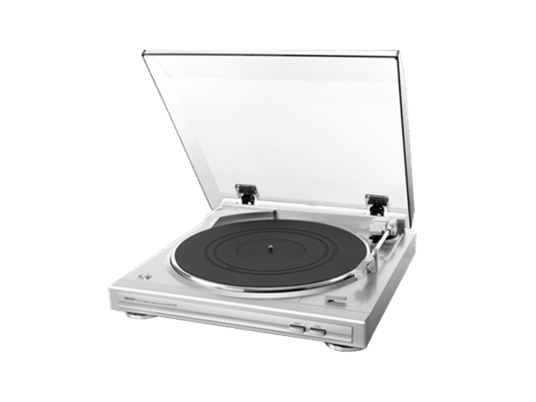 Denon DP29FSRE2 Fully Automatic Belt-Drive Turntable with Built-in Phono EQ - Silver