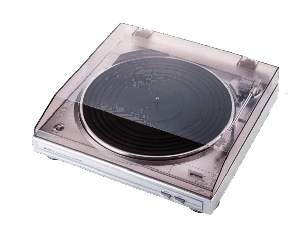 Denon DP29FSRE2 Fully Automatic Belt-Drive Turntable with Built-in Phono EQ - Silver