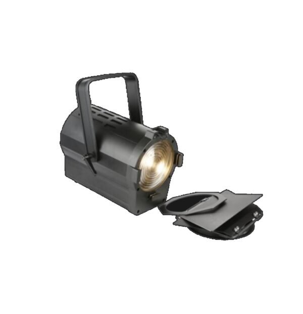Stellar Fresnel 150 LED Spotlight  150W, 3200K, Manual Zoom 18°30°, High CRI, Removable Barndoor, Indoor Stage/Studio Light