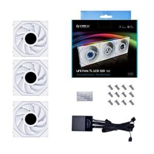 Lian Li Triple Pack TL 120 White Cooling Fans