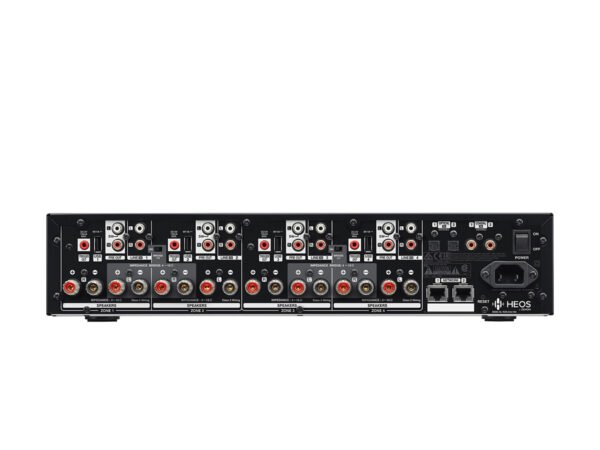 Denon HEOS Drive HS2 Multi-Zone Amplifier with HEOS Built-In, 4-Zone Audio Streaming & Alexa Compatibility - Black
