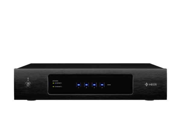 Denon HEOS Drive HS2 Multi-Zone Amplifier with HEOS Built-In, 4-Zone Audio Streaming & Alexa Compatibility - Black