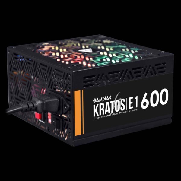 Gamdias Kratos E1-600 ARGB Power Supply