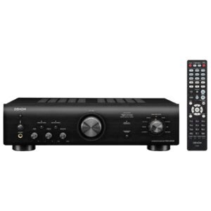 Denon PMA-600NEBKE2 Integrated Amplifier with 70W per Channel, Bluetooth & Phono Input - Black