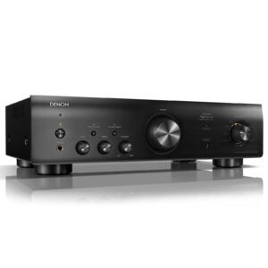Denon PMA-600NEBKE2 Integrated Amplifier with 70W per Channel, Bluetooth & Phono Input - Black