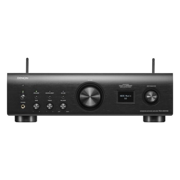 Denon PMA900HNEBKE2 Integrated Network Amplifier with 85W per Channel, HEOS Built-In, Bluetooth & High-Resolution Audio - Black