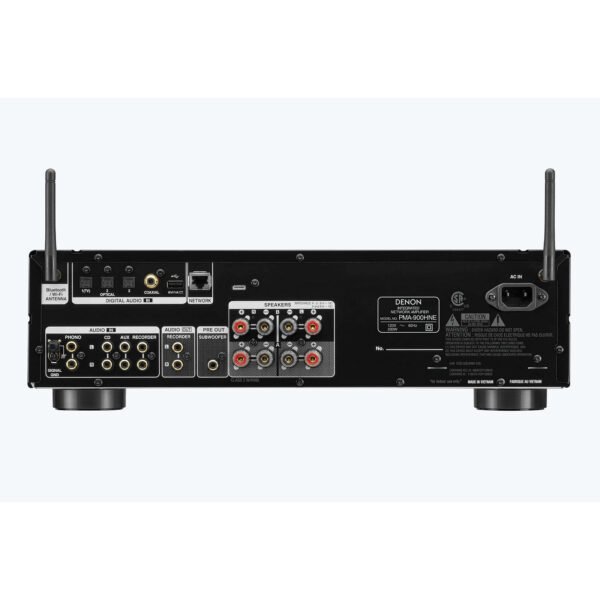 Denon PMA900HNEBKE2 Integrated Network Amplifier with 85W per Channel, HEOS Built-In, Bluetooth & High-Resolution Audio - Black