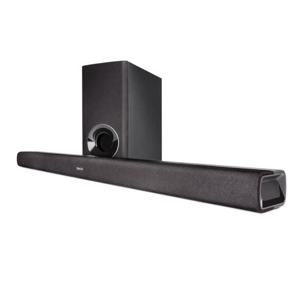 Denon DHTS316BKE2 2.1-Channel Soundbar with Wireless Subwoofer, Dolby Digital & Bluetooth  Black