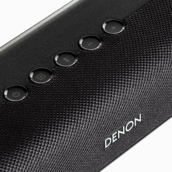Denon DHTS316BKE2 2.1-Channel Soundbar with Wireless Subwoofer, Dolby Digital & Bluetooth  Black