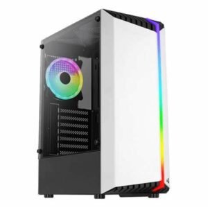 Aerocool B505D-G ARGB 6 / ATX / Micro / Mini ATX  WHITE Gaming Case