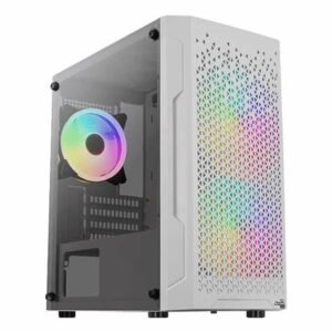 Aerocool B505D-G ARGB 6 / ATX / Micro / Mini ATX  WHITE Gaming Case