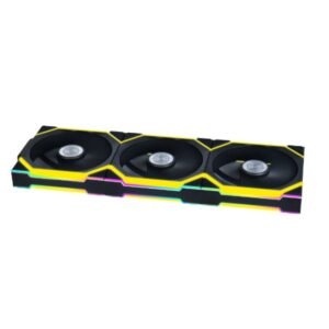 Lian Li Uni SL120 Wireless LCD 120 Triple Black Cooling Fans