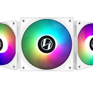 Lian Li ST120 3-Pack ARGB 120mm White Cooling Fans